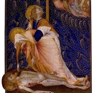 Maria mourning the dead Christ