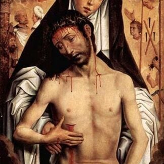 Maria with Dying Christ by Hans Memling