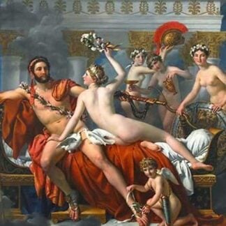 Mars Disarmed by Venus by Jacques-Louis David