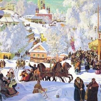 Maslanitsa; Shrovetide by Boris Kustodiev #2