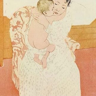 Maternal Caress by Mary Cassatt