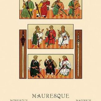 Mauresque Noblemen by Auguste Racinet