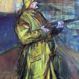 Maurice Joyant at the Bay Somme by Henri de Toulouse-Lautrec
