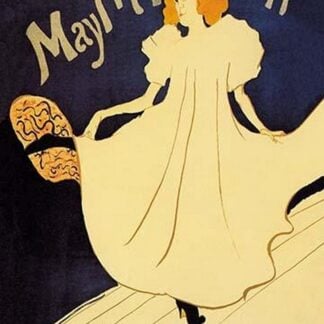 May Milton on Stage by Henri de Toulouse-Lautrec