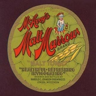 McAvoy's Malt Marrows 'Malt Tonic'