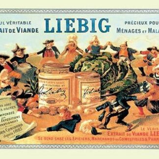 Meat Extract Advertisement - 'Liebig' by Theophile Alexandre Steinlen