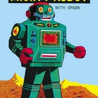 Mechanical Green Mighty Robot with Spark