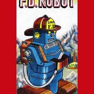 Mechanical Space Fire Department Robot