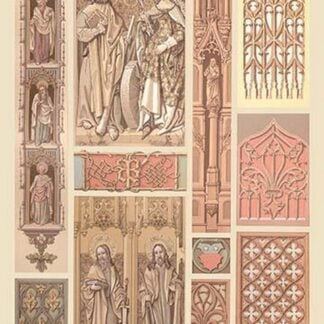 Medieval Religious Design by Auguste Racinet