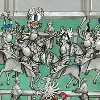 Medieval Tournament melee & Jousting by Ludwig Van Eyb #7