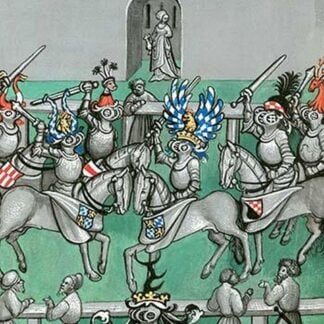 Medieval Tournament melee & Jousting by Ludwig Van Eyb #8