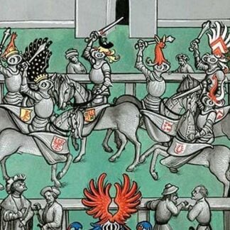 Medieval Tournament melee & Jousting by Ludwig Van Eyb #9