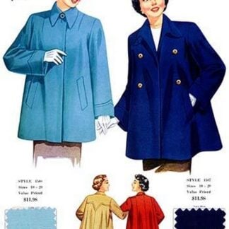 Meet the Spring Breezes in Wrinkle Resistant Sheen Gabardine Toppers by Fashion Frocks