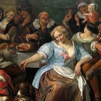 Merry Company on a Terrace