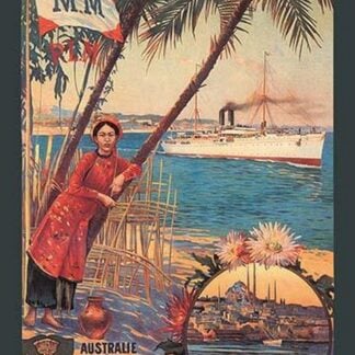 Messageries Maritimes French Cruise Line Ports: Australia