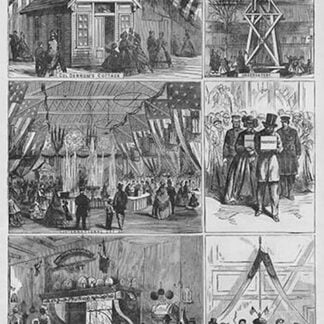Metropolitan Sanitary Fair by Frank Leslie