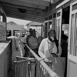 Mexicans entering the United States by Dorothea Lange
