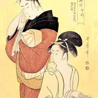 Midday Bath Preparations: The Hour of the Horse by Kitagawa Utamaro