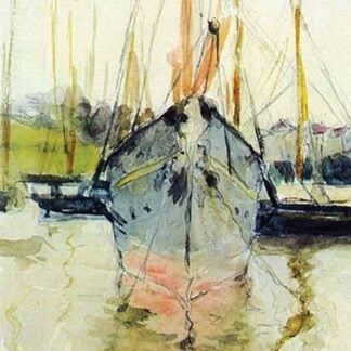 Midina at the entrance to the Isle of Wight by Berthe Morisot