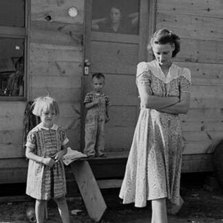 Migrant Mother & Children by Dorothea Lange