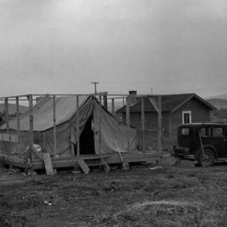 Migrant Tent Life by Dorothea Lange