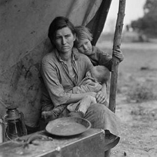 Migrant agricultural Worker's family by Dorothea Lange #2