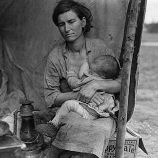 Migrant agricultural Worker's family by Dorothea Lange #3