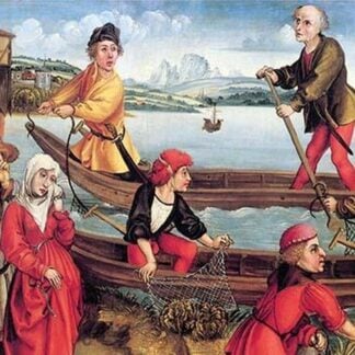 Miraculous salvation of a drowned boy by Albrecht Durer