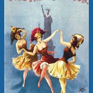 Miss New York Jr. Burlesque by H.C. Miner Litho copmany