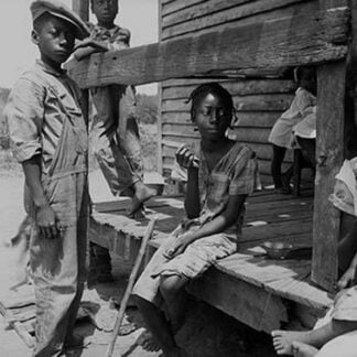 Mississippi Delta Negro Children by Dorothea Lange