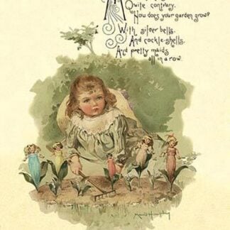 Mistress Mary Quite Contrary by Maud Humphrey