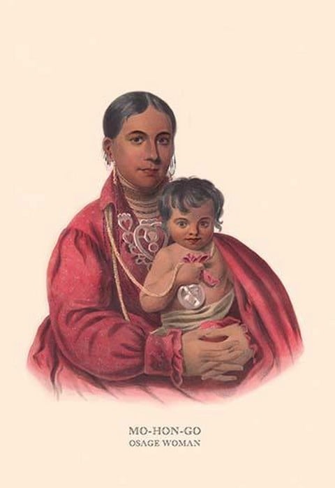 Mo-Hon-Go (Osage Woman) by Mckenney & Hall