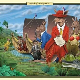 Mob of Kangaroos by Richard Kelly