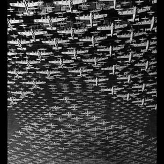 Model Airplanes Decorating the Union Station Concourse by Jack Delano