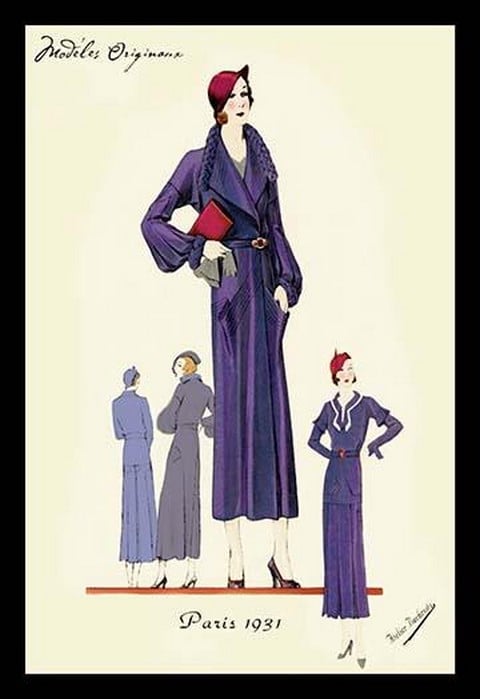 Modeles Originaur: A Blue Overcoat by Atelier Bachwitz