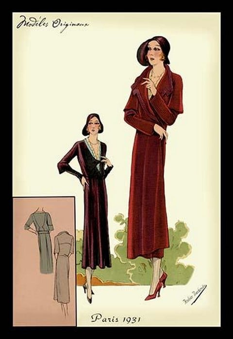 Modeles Originaur: Burgundy Chic by Atelier Bachwitz