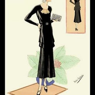 Modeles Originaur: Layered Black Dress by Atelier Bachwitz