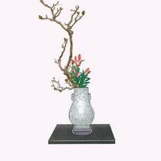 Mokuren & Yuri (Magnolia and Lily) in Kenryu by Josiah Conder