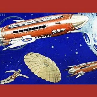 Mondrakete / Sky-Rocket by Karlicek