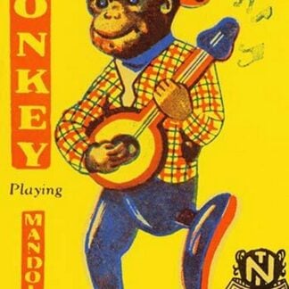 Monkey Playing Mandolin