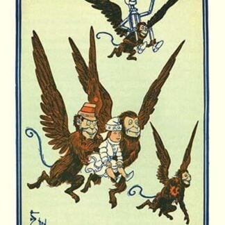 Monkeys Flew Away with Dorothy by W. W. Denslow