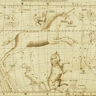 Monoceros Canis Major & Minor Navis Lepus by Sir John Flamsteed