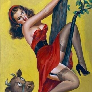 Moo; Up a tree by Peter Driben