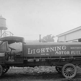 More Power from Lightening Motor Fuel from Penn Oil Truck