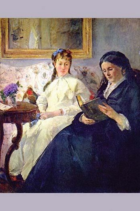 Mother and sister of the artist by Berthe Morisot