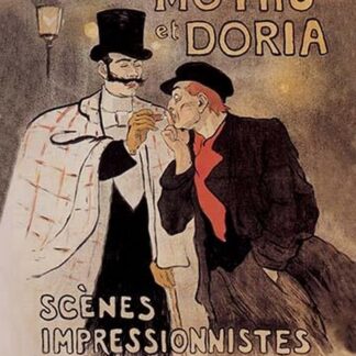 Mothu et Doria by Theophile Alexandre Steinlen