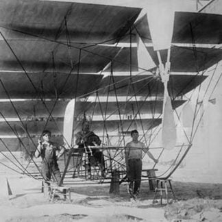 Motorcycle cop chases a Penny Farthing Velocipede down a DC Street with Washington Monument in background #2