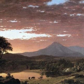 Mount Ktaadn (Katahdin) by Frederic Edwin Church