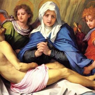 Mourning of Christ by Andrea Del Sarto