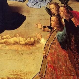 Mourning over Christ by Hugo Van der Goes